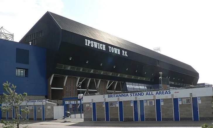 Khán đài Britannia tại sân Portman Road