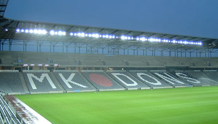 Khán đài hiện đại của Stadium MK