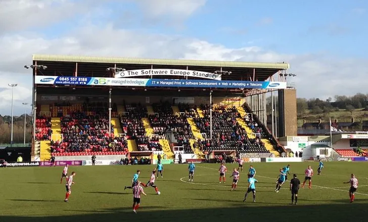 Khán đài Software Europe tại Sincil Bank