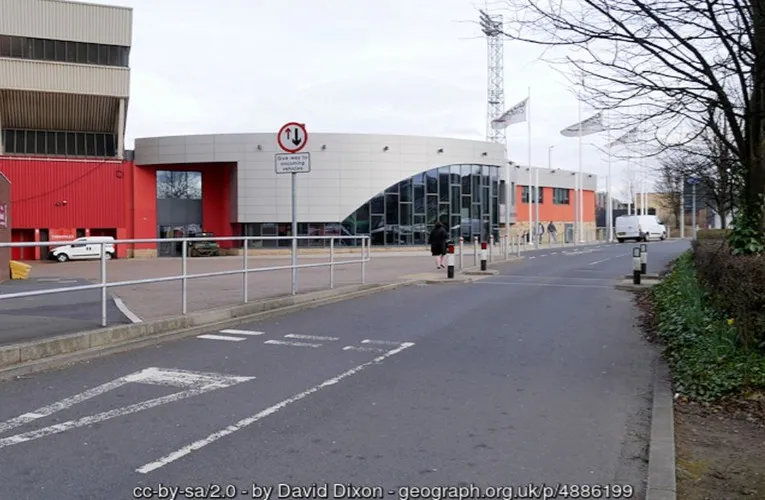 Lối vào sân vận động Gateshead International