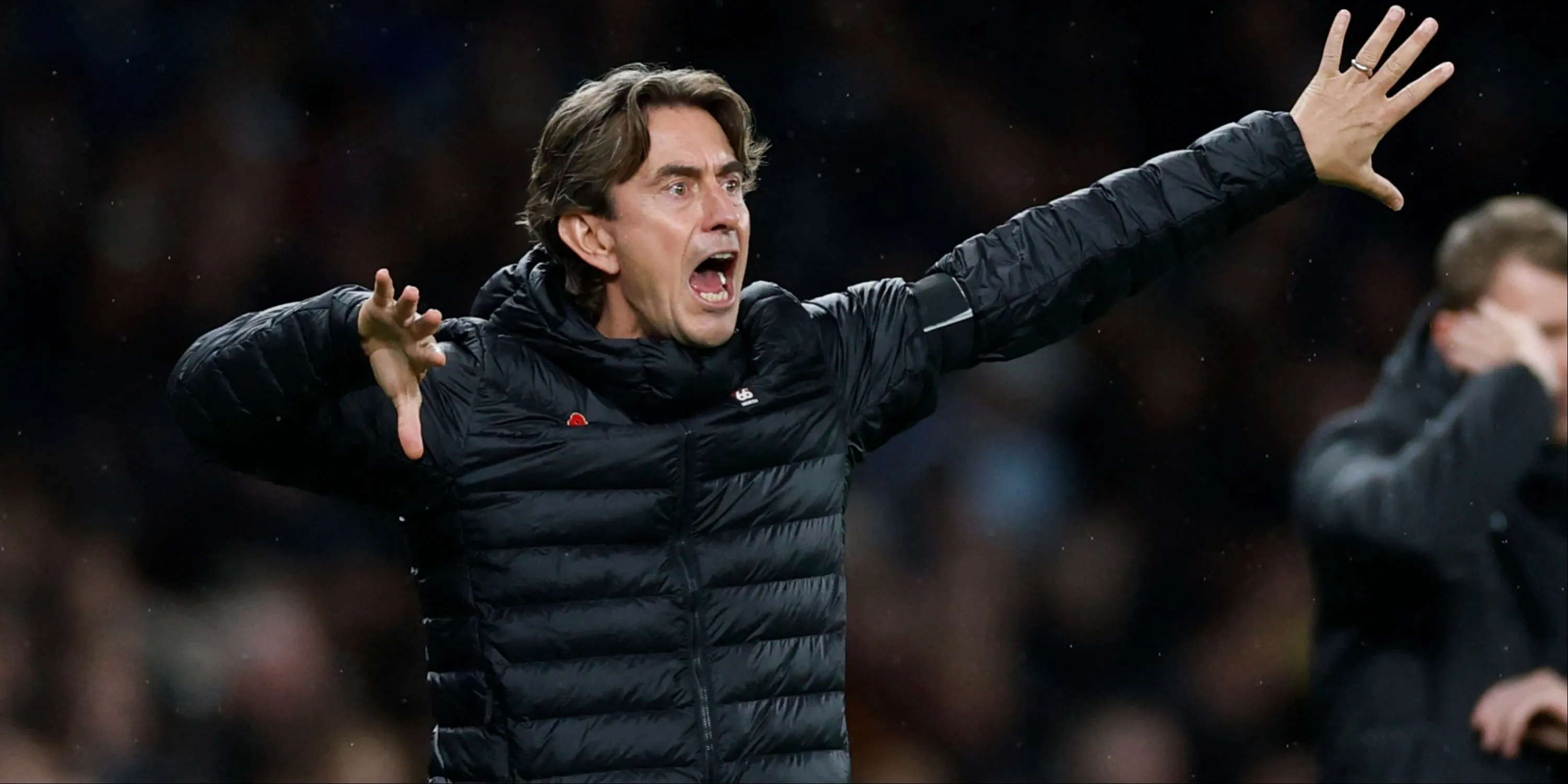 HLV Thomas Frank trong cuộc họp báo trước trận